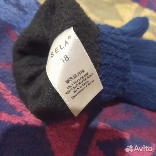 Sela перчатки для мальчика