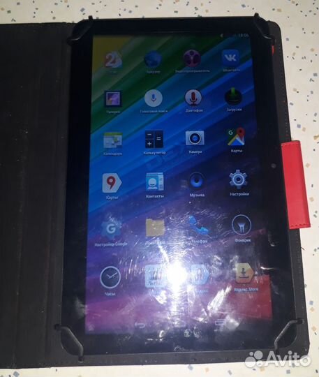 Планшетный пк dexp Ursus A210 c чехлом remax