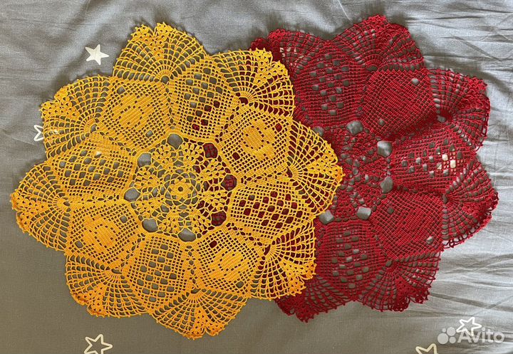 Салфетка кружево, Д47-48см