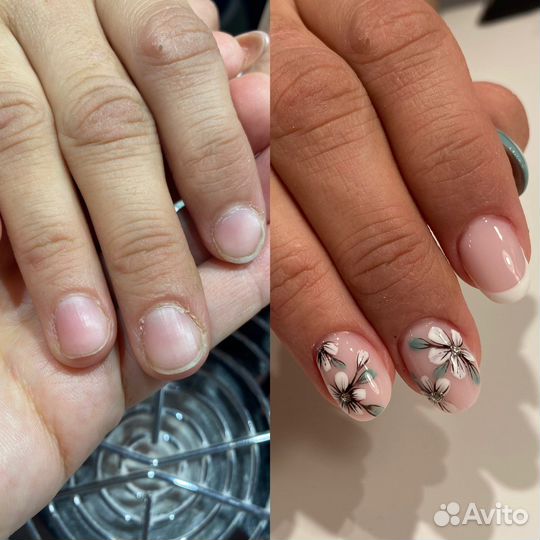 Маникюр, педикюр, наращивание ногтей