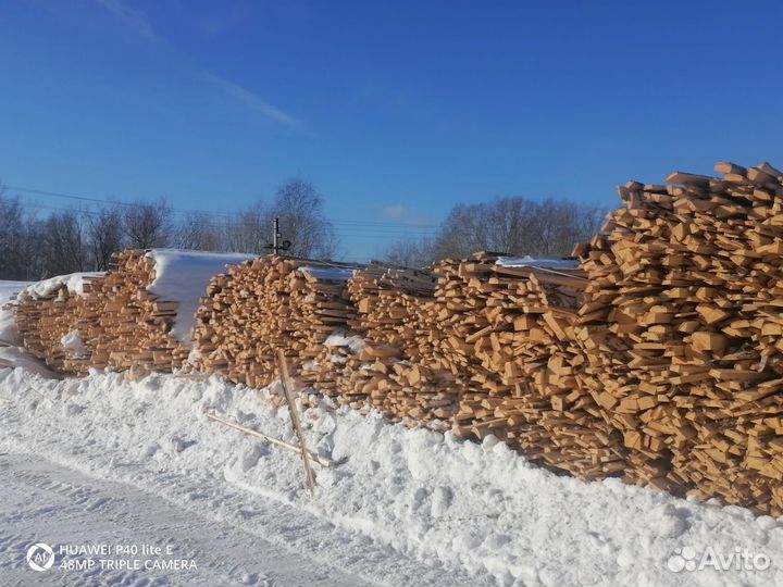 Дрова березовые не колотые