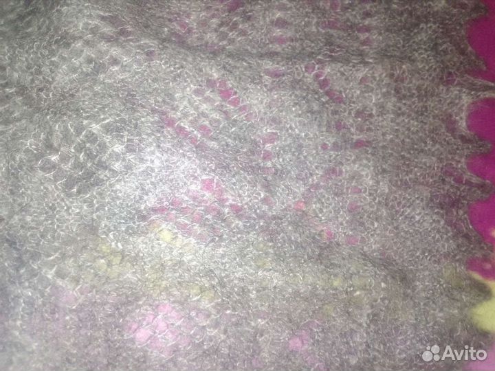 Оренбургский пуховый платок. Палантин, шарф