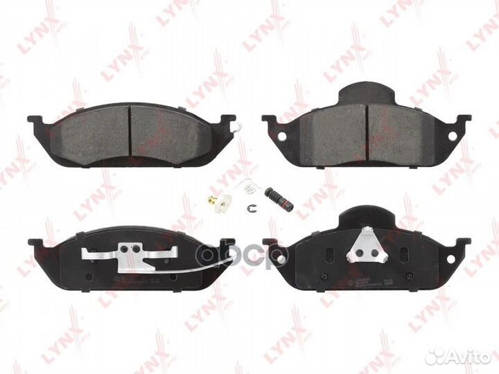 Колодки тормозные дисковые перед mercedes