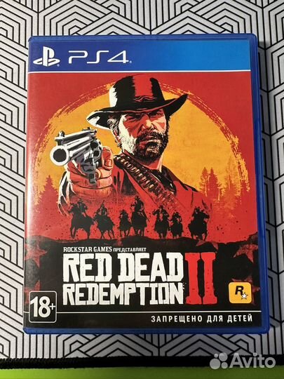 Игра на пс4 RED dead redemption 2