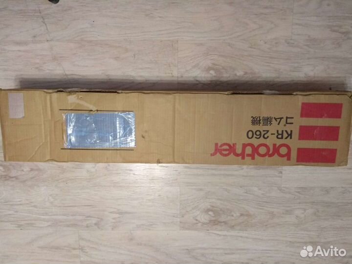 Двухфонтурная вязальная машина brother kh 270/260