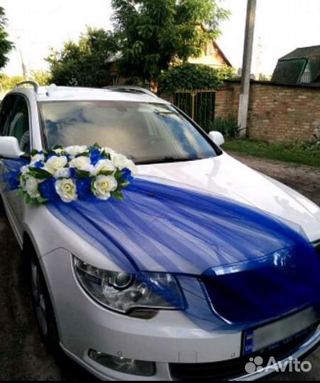 Украшения свадебные на машину