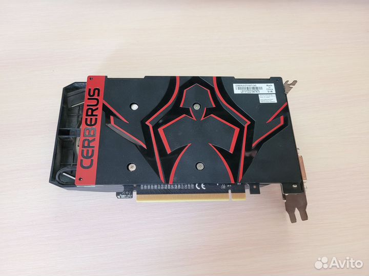 Видеокарта asus GeForce GTX 1050Ti Cerberus