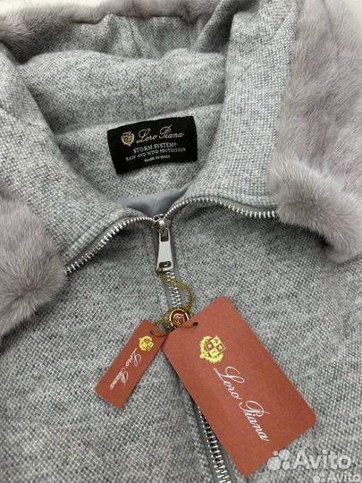 Loro piana кашемировыы пуховик куртка