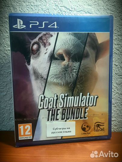Goat simulator the bundle Ps4, Ps5 Новый в плёнке