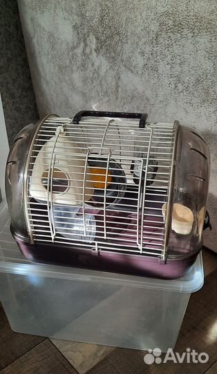 Клетка для хомяка (с функцией переноски)