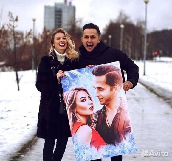 Портрет на холсте по фото Пермь