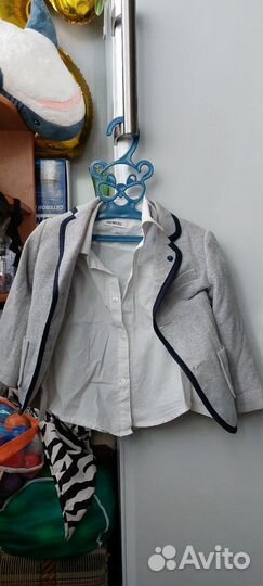 Рубашка с пиджаком 98-104