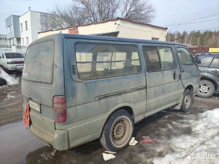 Toyota hiace (разбор) 1992 года