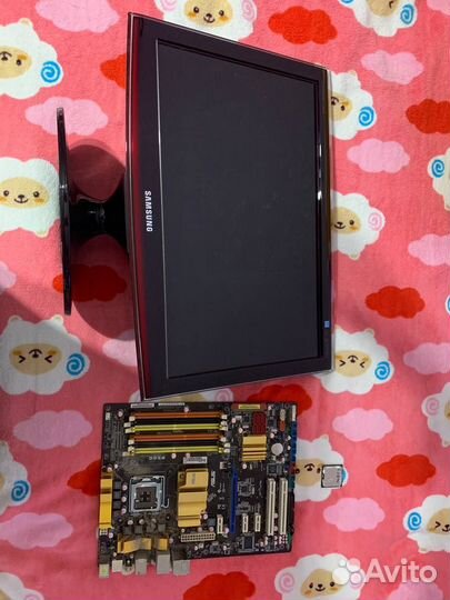 Монитор + Материнская плата + Процессор