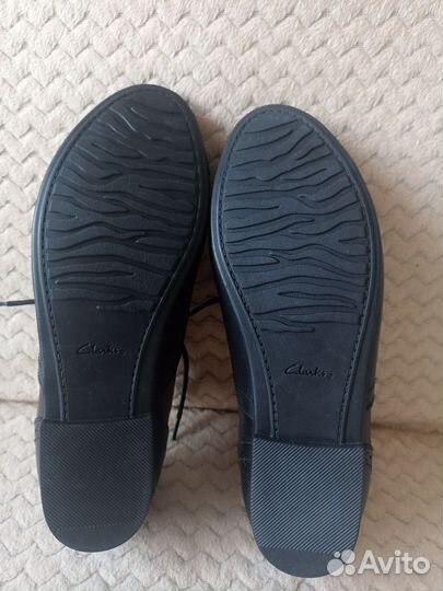 Ботинки Clarks натуральная кожа