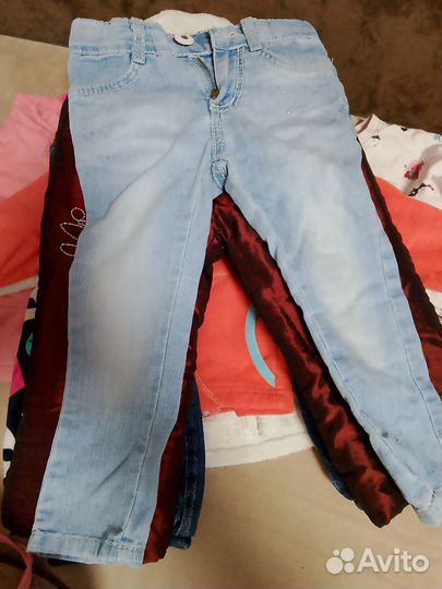 Джинсы, комбез, юбка, курточка