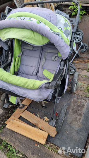 Детские коляски для двойни бу