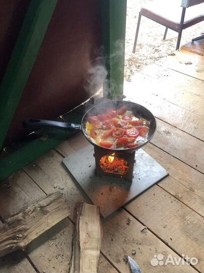 Печь выживайка ст. 2 мм