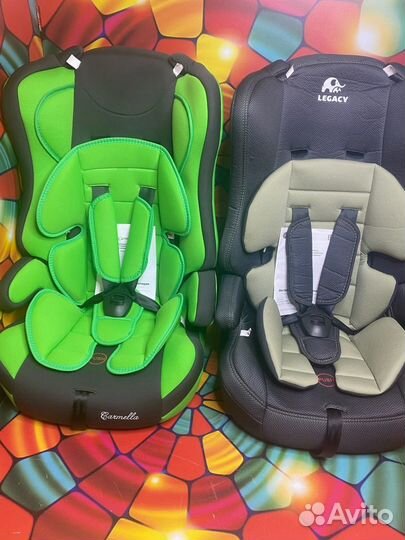 Детское автокресло новое от 9 мес - 12 лет