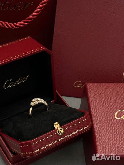 Cartier panthere кольцо