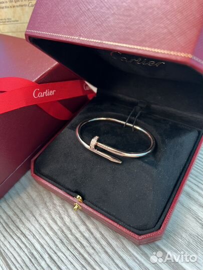 Золотой браслет cartier гаоздь 585 проба