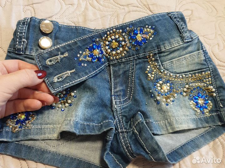 Шорты на девочку 128
