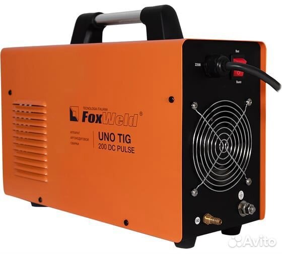 Ап. аргонодуг. сварки foxweld UNO TIG 200 DC pulse