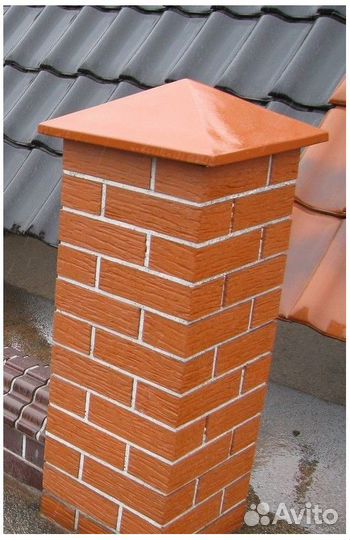 Колпак керамический на столб