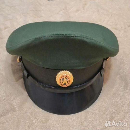 Фуражка офисная зеленая