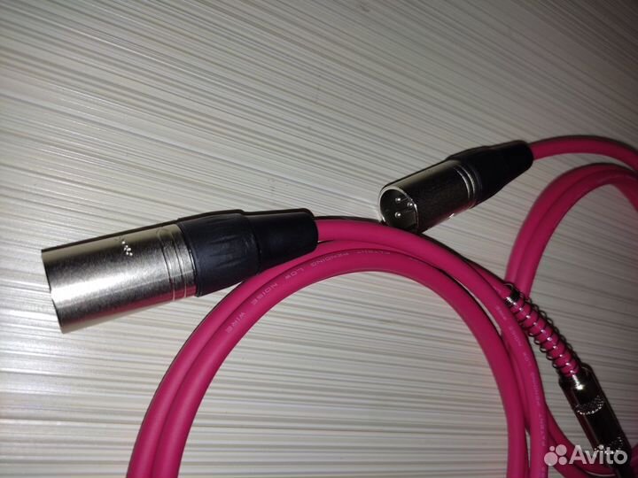 Балансные мониторные TRS-XLR Canare (Japan) 2м