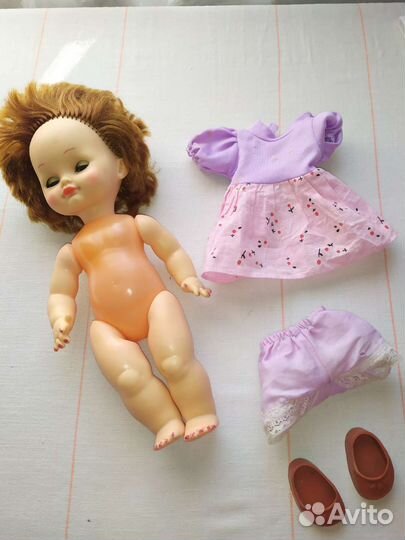 Кукла Лиля. Фабрика Нахабино. СССР