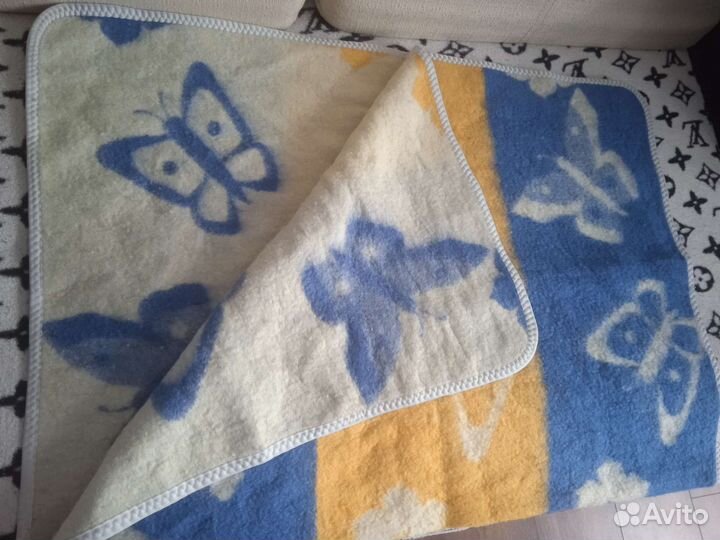 Одеяло детское шерстяное
