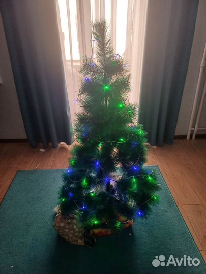 Елка искусственная пвх бу