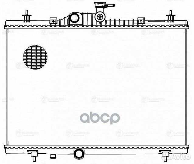 Радиатор охлаждения LRc 0949 LRC0949 luzar