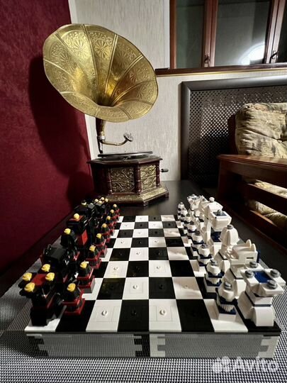 Lego шахматы и шашки 40174 - оригинал