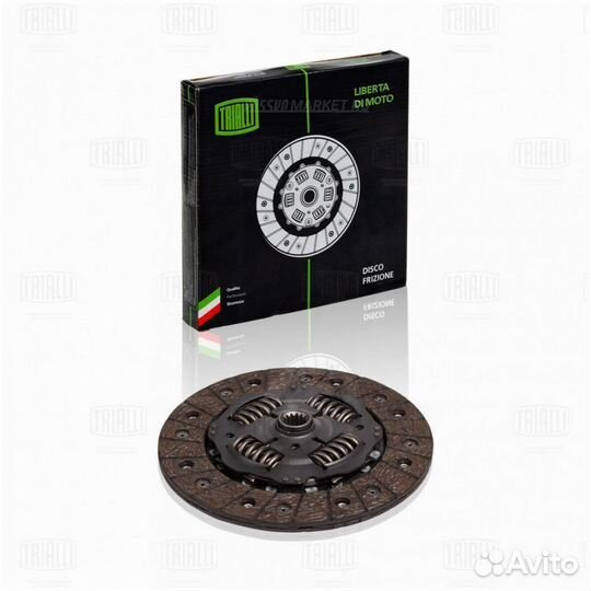 Trialli FD 2104 Диск сцеп. ведом. для а/м Opel Ast