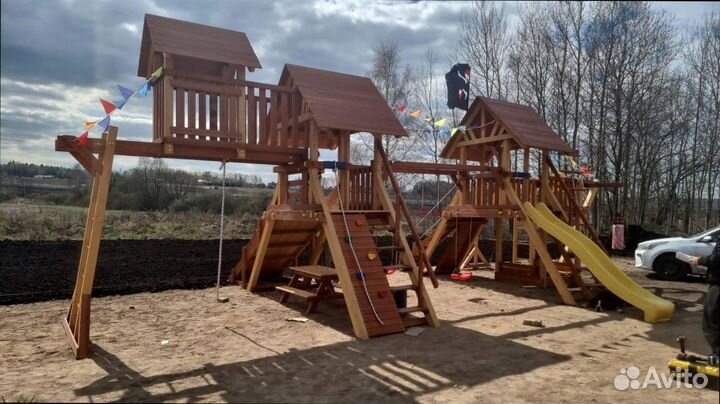 Детский игровой комплекс Lux 1 доставка и сборка