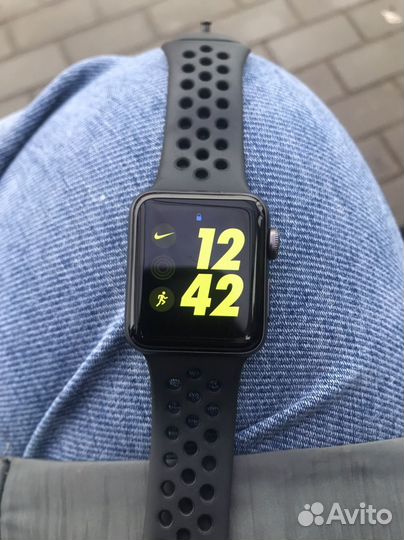 Часы apple watch 3 nike