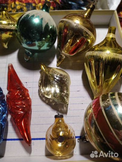 Елочные игрушки СССР