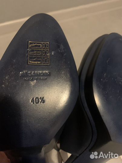 Босоножки Jil Sander