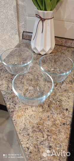 Стеклянные салатники