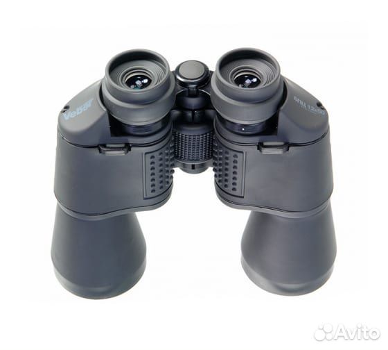 Бинокль Veber Classic бпц 12x50 VR серый