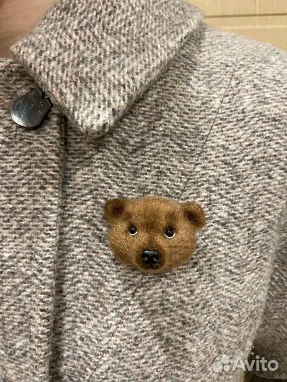 Брошь «Мишка» ручная работа