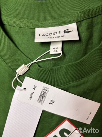 Новая футболка lacoste оригинал