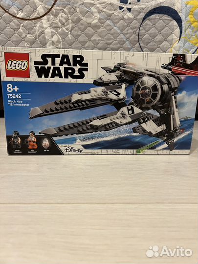 Black Ace TIE Interceptor Lego Star Wars 75242