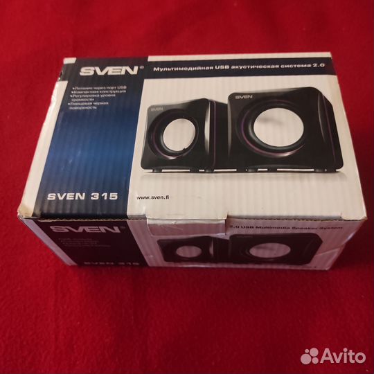 Колонки USB для компьютера Sven 315