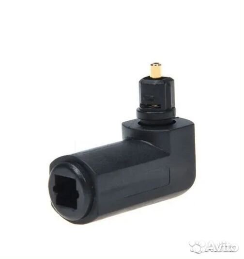 Угловой переходник toslink оптика