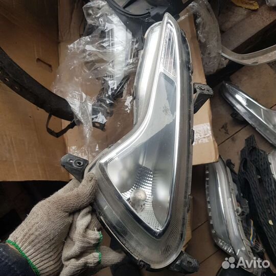 Фара противотуманная Hyundai solaris 15-17 бу ориг