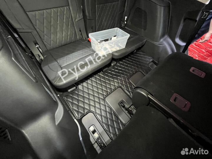 3D коврики из экокожи с бортами Haval H9