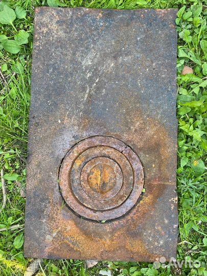 Плита для печи железная